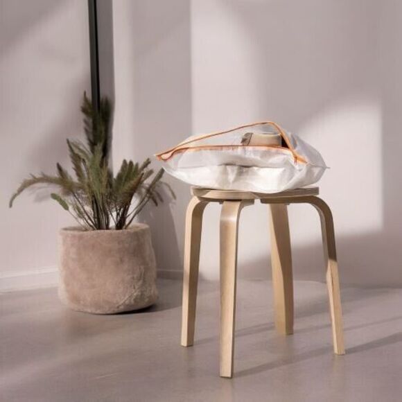 Ikea PARKLA Shoe‎ Storage Bag Zippered - 48cm x 22cm/White/5 Pack - Picture 5 of 8